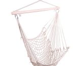 Lifcausal - Hanging Rope Air/Sky Chair Swing beige GTUK80192377