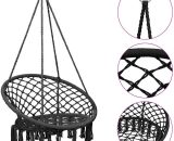 Hammock Swing Chair 80 cm Anthracite39622-Serial number 93156