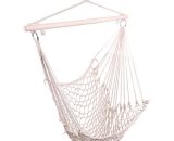 Swing Seat, Cotton Net Hammock, Hanging Chair for Garden Patio Porch Bedroom Backyard Indoor Outdoor (Pink) U2K80192377 5080300234133