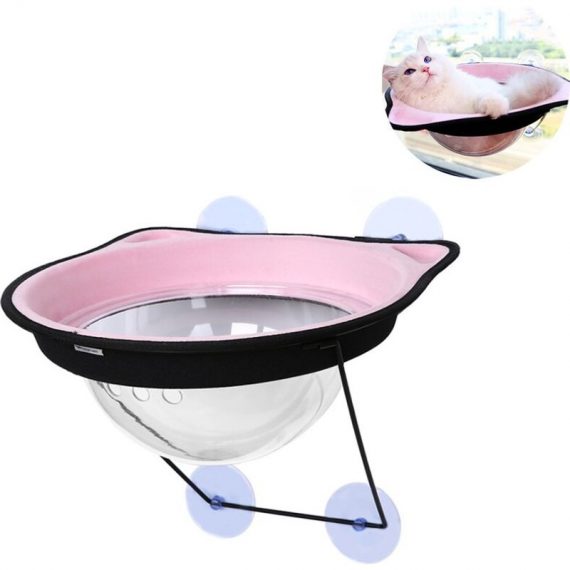 Cat hammock space capsule litter for cat toy for cat suction cup hammock pink PERGB003080 9793228120131
