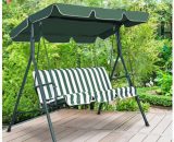 Replacement Canopy Waterproof Garden Hammock Cover OP2762-GYMAX