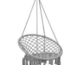 Hammock Swing Chair 80 cm Grey Vidaxl Grey 8720286194287 8720286194287