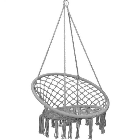 Hammock Swing Chair 80 cm Grey Vidaxl Grey 8720286194287 8720286194287