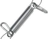 Suspension Spring Steel Spring Swing for Hanging Chair Spring for Hammock Chairs Spring Suspension Kits with Safety Rope and Two Carabiners HL-786 2222090438596