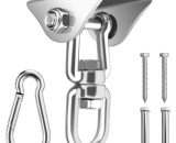 Stainless Steel Ceiling Hook Swing Hook Ceiling Mount up to 450kg Capacity,for Concrete and Wood,Hanging Chair,Swing,Hammock,Punching Bag,Sling BETGB009557 9157039297350
