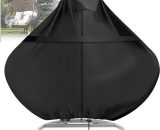 Lbtn - Hanging Swing Egg Chair Cover Garden Patio Outdoor Waterproof Protection Black LBTNP8153143 9394816753924