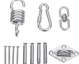 Hanging Kit For Hammock Chair, Swing Spring, Carabiner, Ceiling Mount-12 Pieces SKU805737 6902601824556