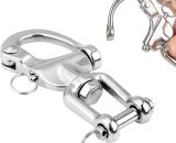 360° Stainless Steel Swivel - 650kg Capacity - For Secure Rotation and Attachment of Hanging Chair, Punch Bag, Swivel Grill, Rotating Carabiner, BRU-21578 6286582882201