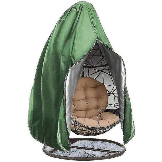 Patio Hanging Chair Cover Outdoor Pod Swing Seat Cover Dust Waterproof Cover Chair Protector Thsinde TM1059741-K