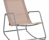 Garden Swing Chair Taupe 95x54x85 cm Textilene 47930UK 797394246892