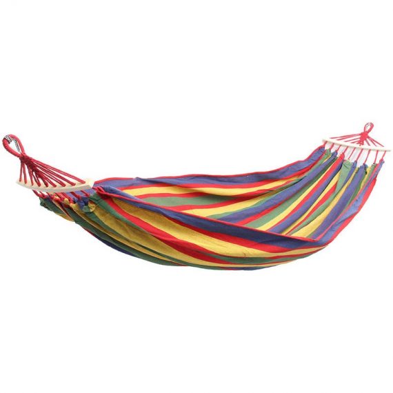 Insma - Hammock Garden Double Large Hanging Bed Camping Swing Bag Deck Chair Terrace POA1055357 6902601859558